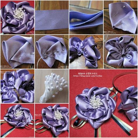 HOW TO CRAFT A BEAUTIFUL FLOWER BROOCH: STEP